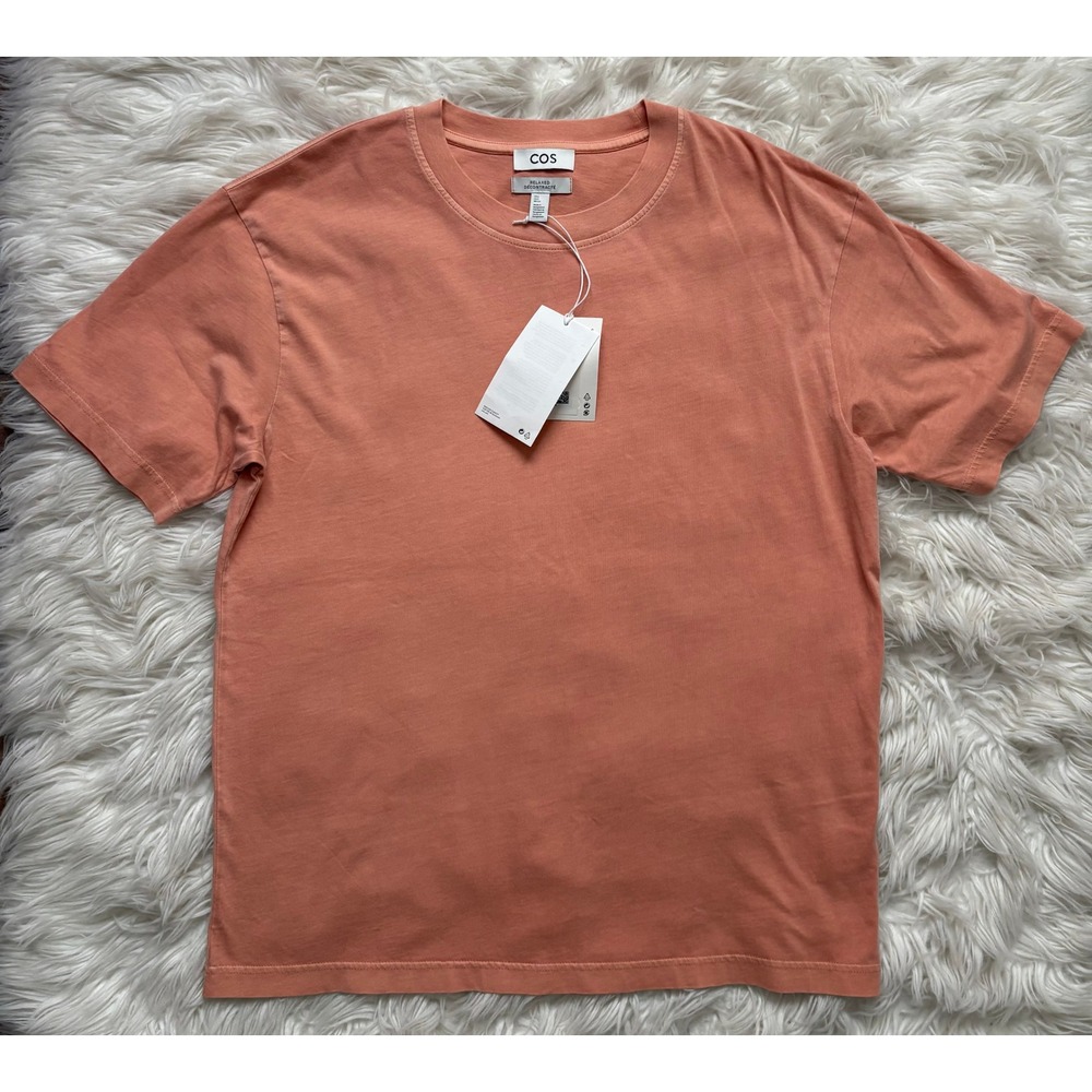 COS Men's Relaxed T Shirt Cotton Small New
